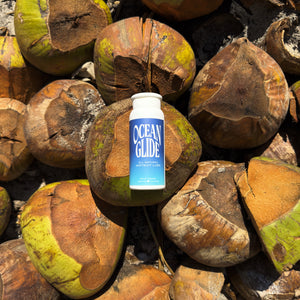 Ocean Glide all natural wetsuit lube bottle