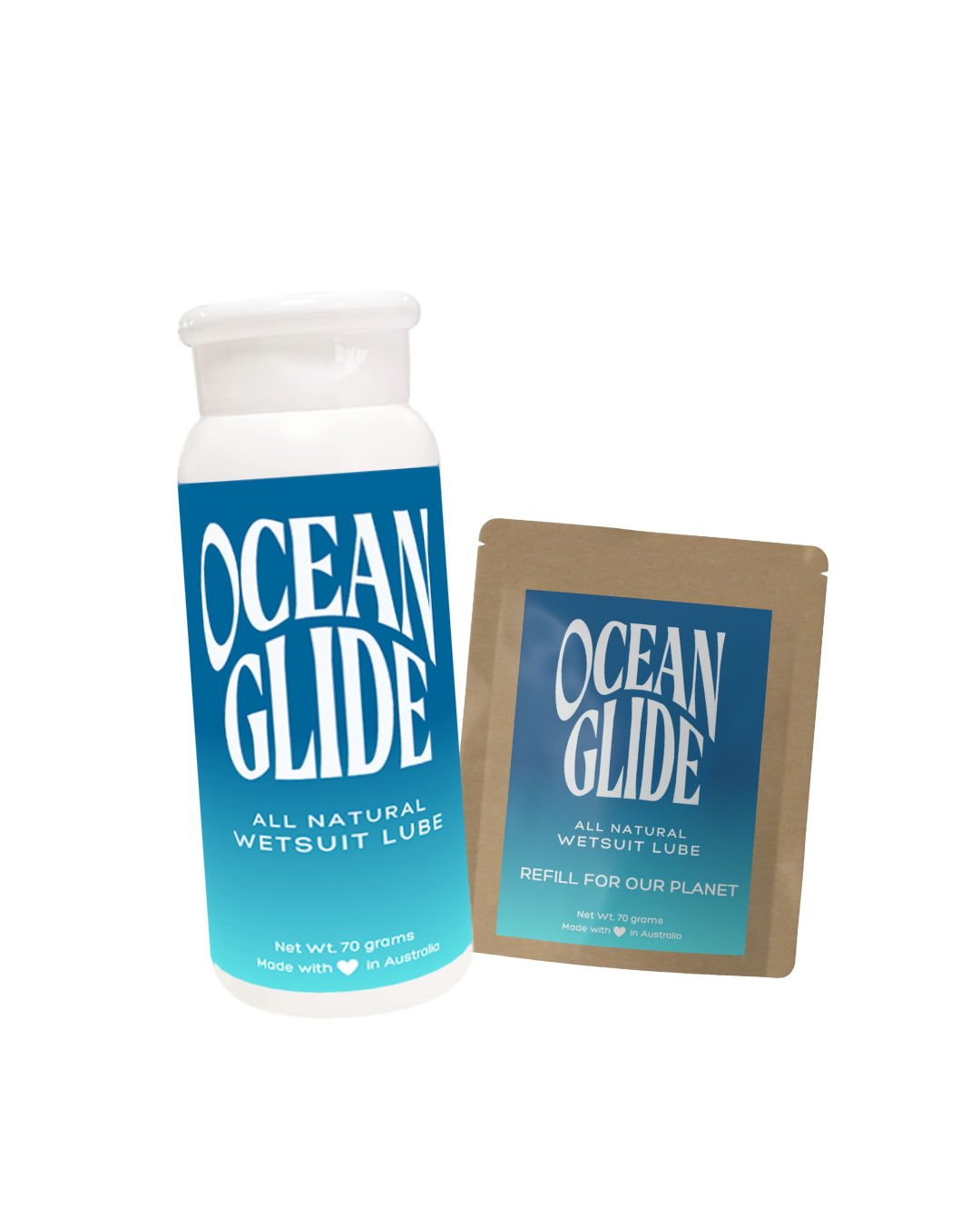Ocean Glide Wetsuit Lube Bundle
